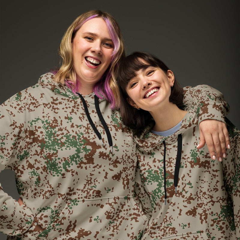 Flecktarn Wüstentarn Desert CAMO Unisex Hoodie