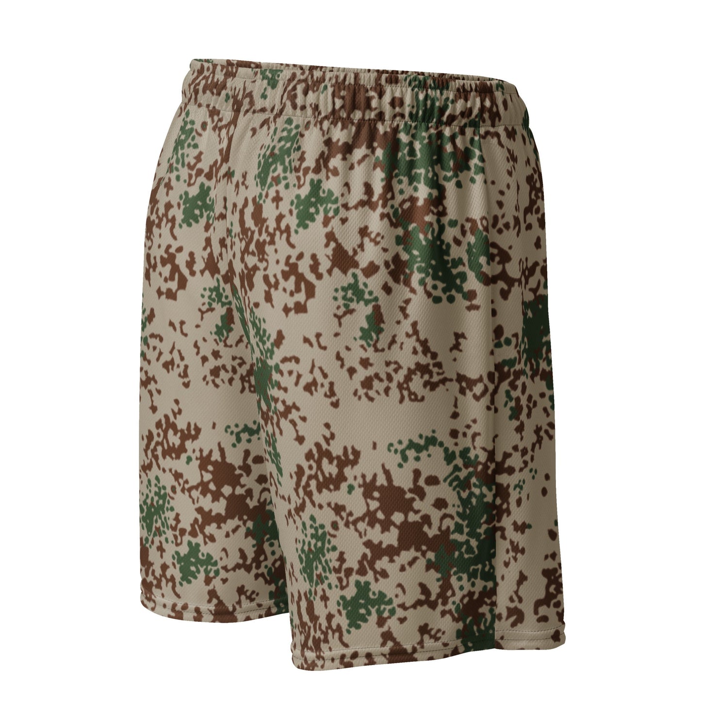 German Flecktarn Wüstentarn Desert CAMO Unisex Mesh Shorts