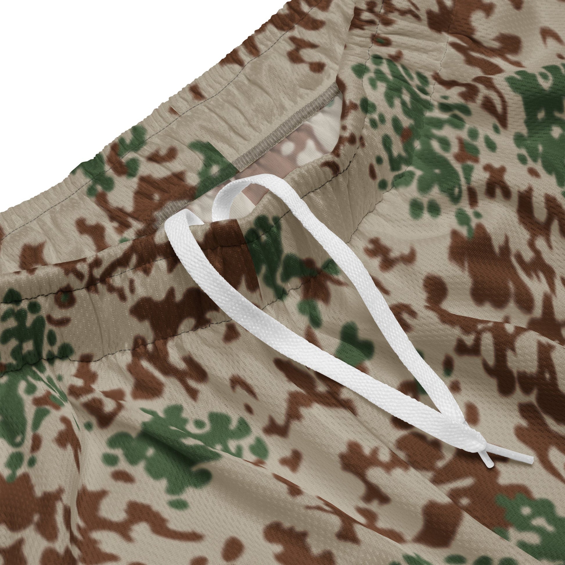 German Flecktarn Wüstentarn Desert CAMO Unisex Mesh Shorts