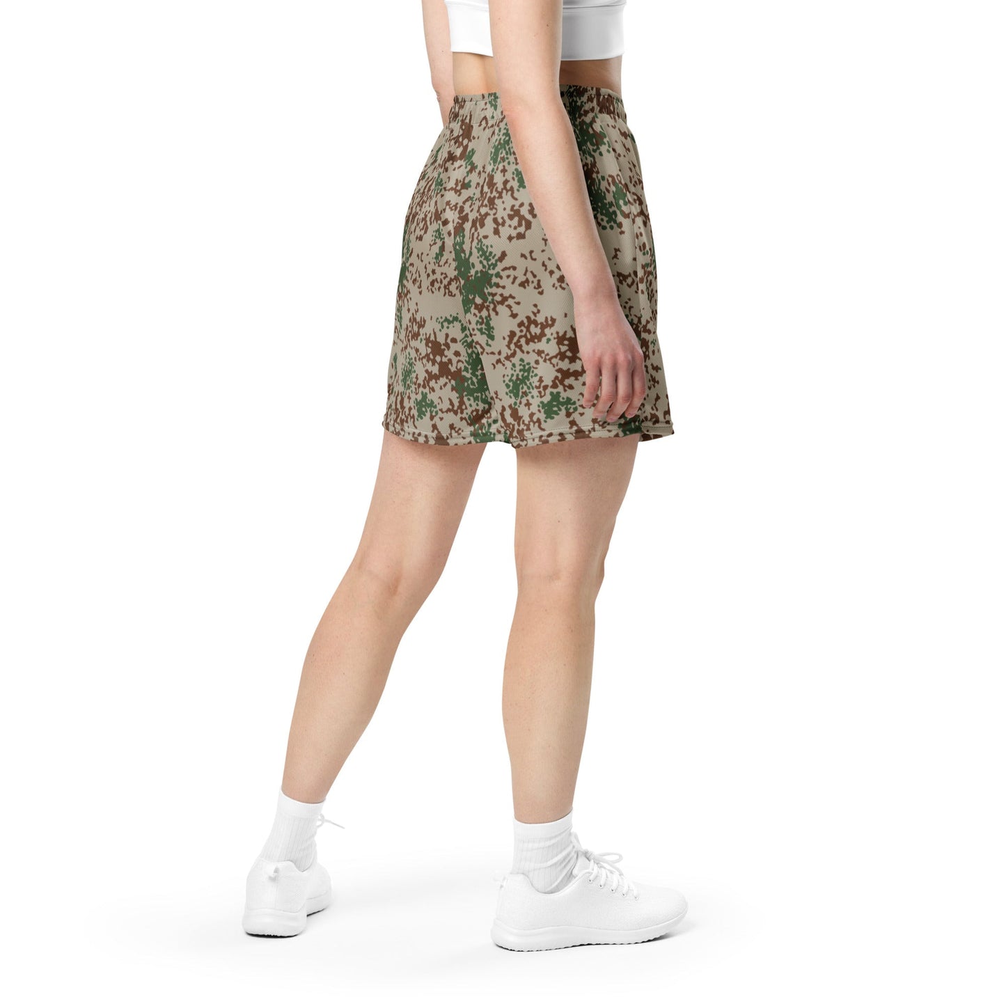 German Flecktarn Wüstentarn Desert CAMO Unisex Mesh Shorts