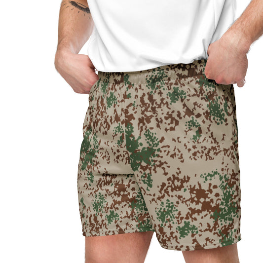 German Flecktarn Wüstentarn Desert CAMO Unisex Mesh Shorts