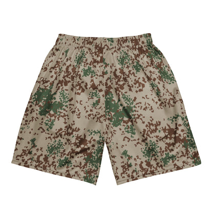 German Flecktarn Wüstentarn Desert CAMO Unisex Mesh Shorts