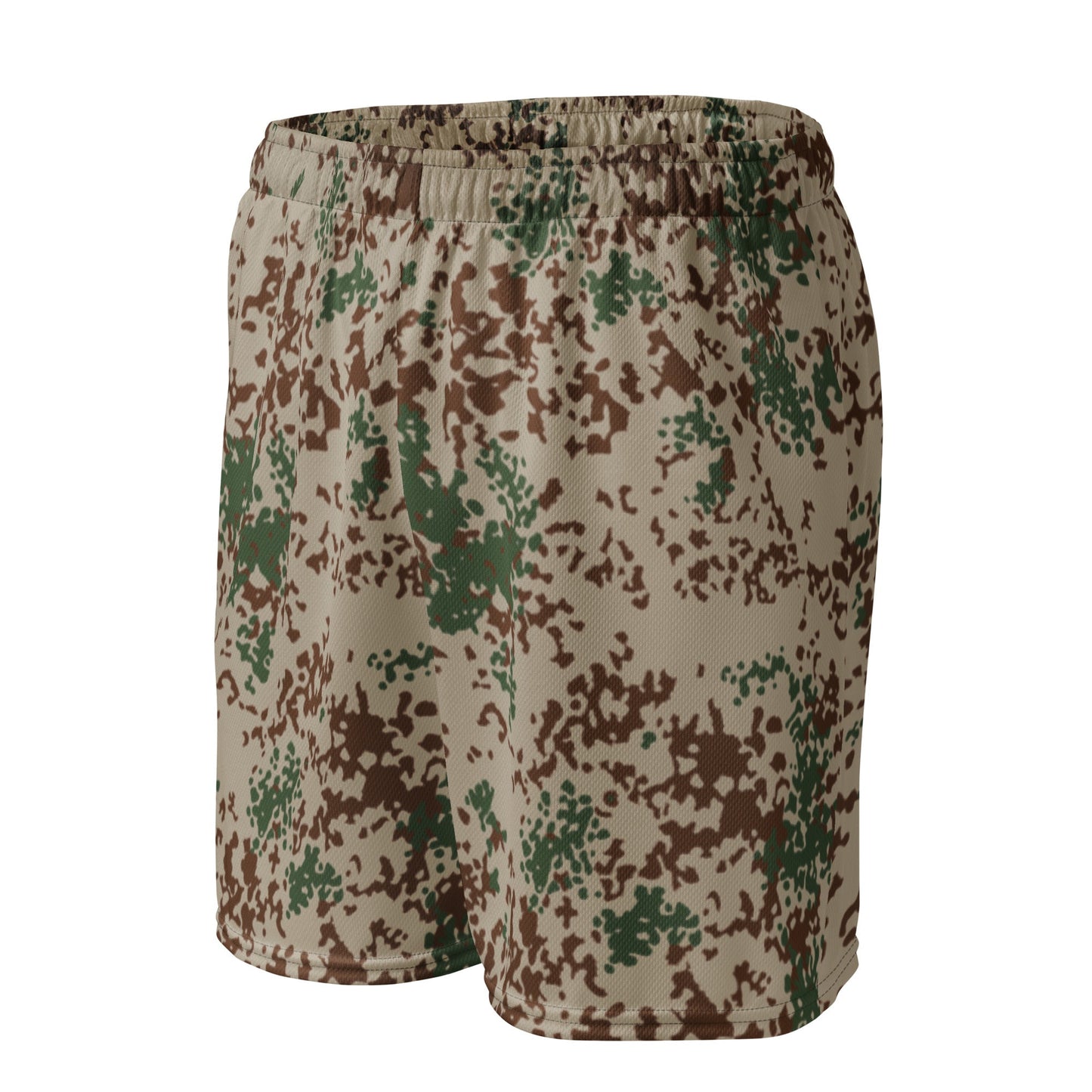 German Flecktarn Wüstentarn Desert CAMO Unisex Mesh Shorts
