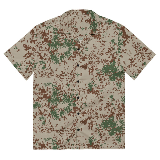 Flecktarn Wüstentarn Desert CAMO Unisex Short-Sleeve Button Shirt - Button-Up