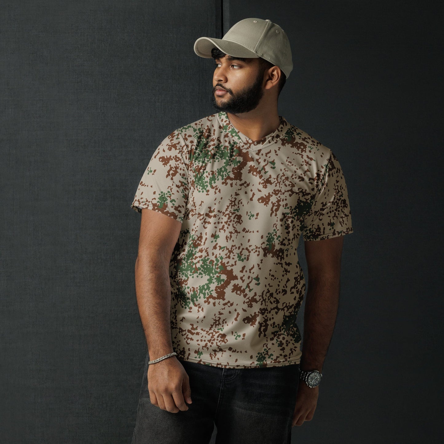 German Flecktarn Wüstentarn Desert CAMO Unisex Sports Jersey