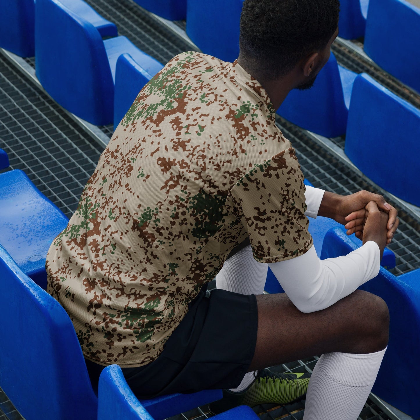 German Flecktarn Wüstentarn Desert CAMO Unisex Sports Jersey