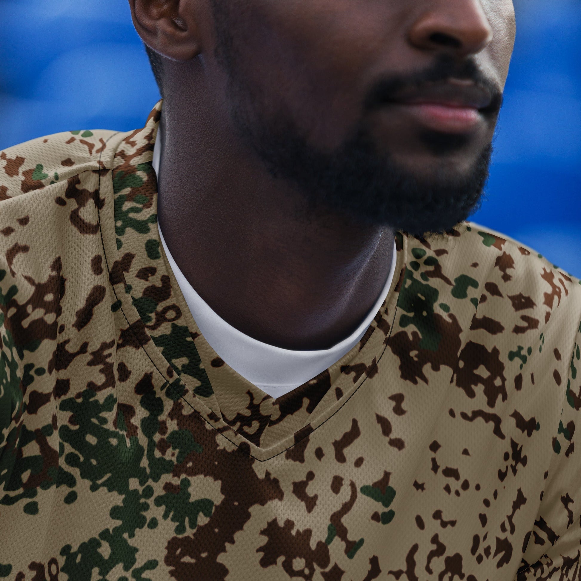 German Flecktarn Wüstentarn Desert CAMO Unisex Sports Jersey