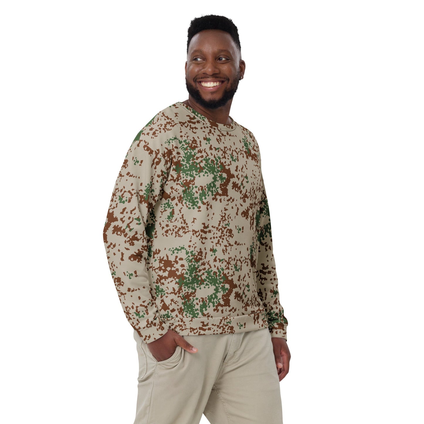 German Flecktarn Wüstentarn Desert CAMO Unisex Sweatshirt