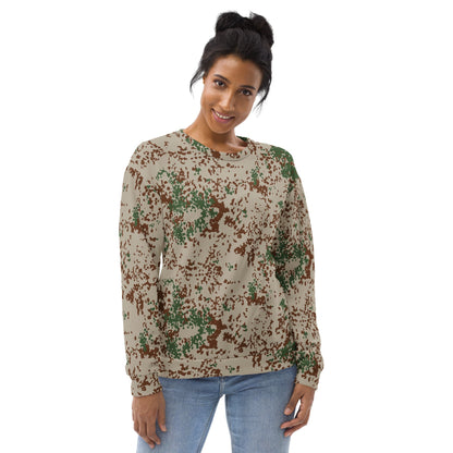 German Flecktarn Wüstentarn Desert CAMO Unisex Sweatshirt