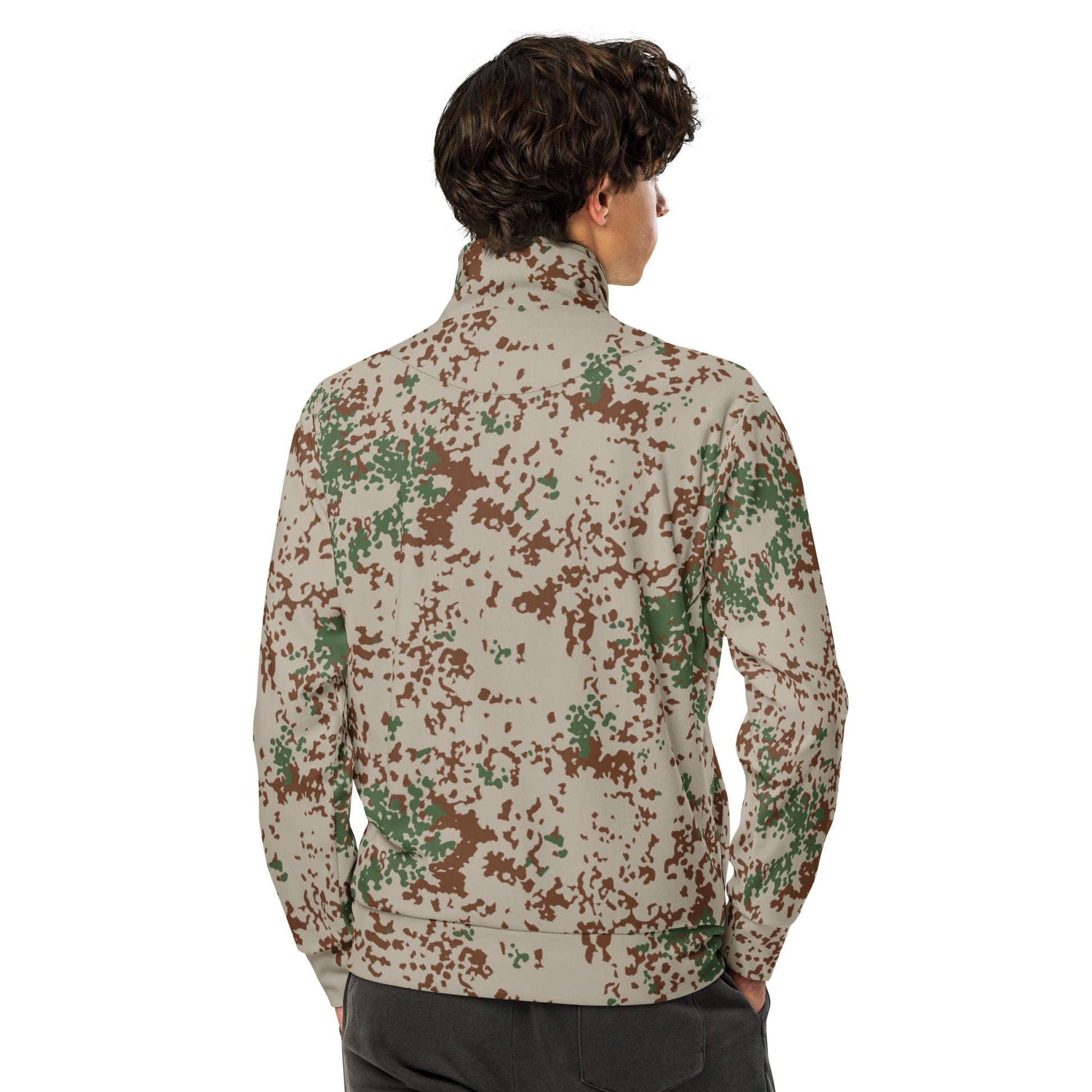 German Flecktarn Wüstentarn Desert CAMO Unisex Track Jacket