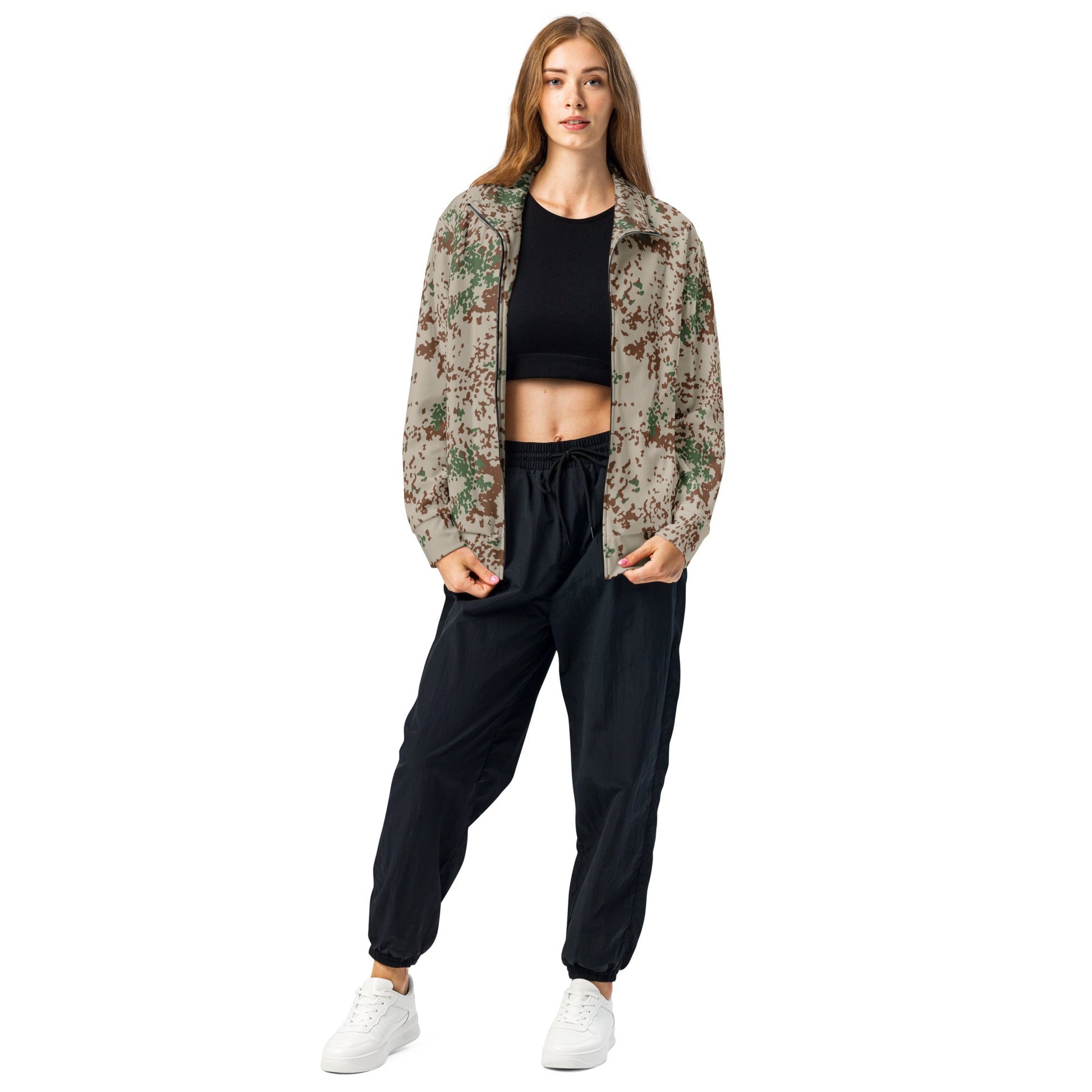 German Flecktarn Wüstentarn Desert CAMO Unisex Track Jacket