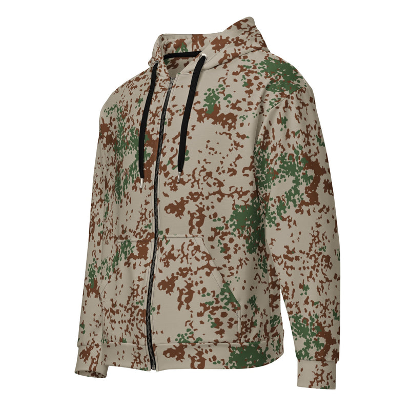 Flecktarn Wüstentarn Desert CAMO Unisex Zip Hoodie