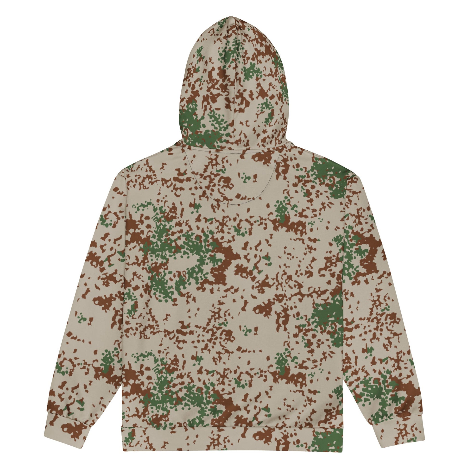 German Flecktarn Wüstentarn Desert CAMO Unisex Zip Hoodie