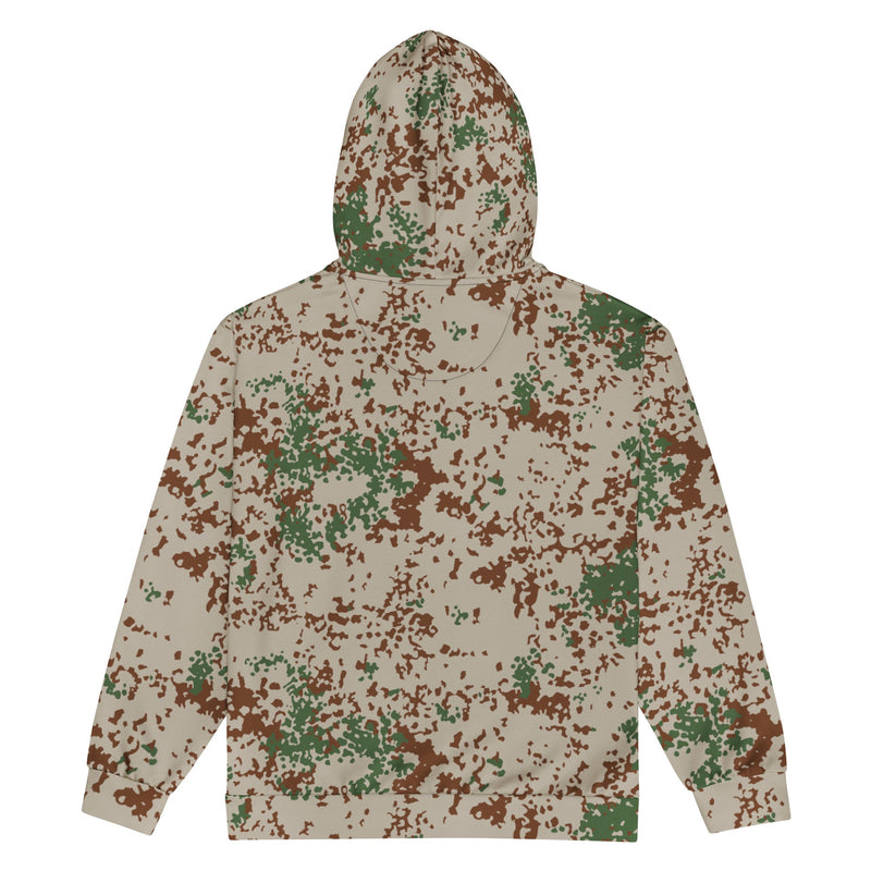 Flecktarn Wüstentarn Desert CAMO Unisex Zip Hoodie