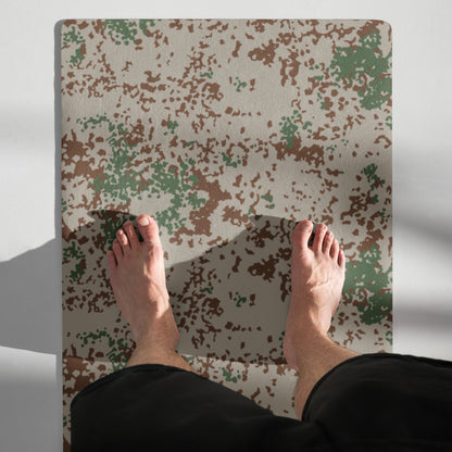 German Flecktarn Wüstentarn Desert CAMO Yoga Mat