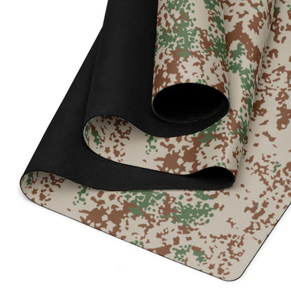 German Flecktarn Wüstentarn Desert CAMO Yoga Mat