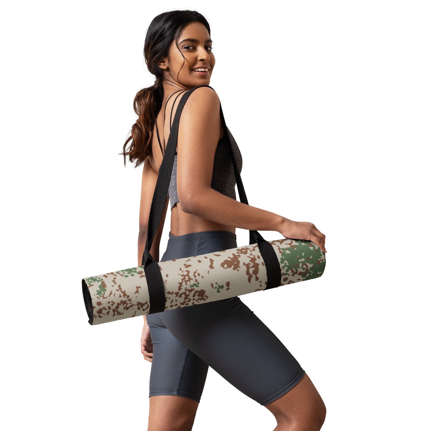 German Flecktarn Wüstentarn Desert CAMO Yoga Mat