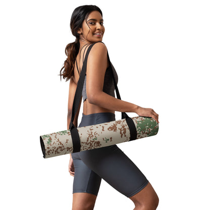 German Flecktarn Wüstentarn Desert CAMO Yoga Mat