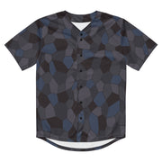 Lozenge Aircraft Night CAMO Unisex Baseball Jersey