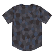 Lozenge Aircraft Night CAMO Unisex Baseball Jersey