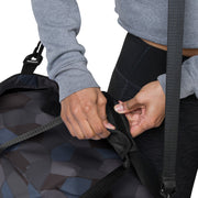Lozenge Aircraft Night CAMO Duffle Bag