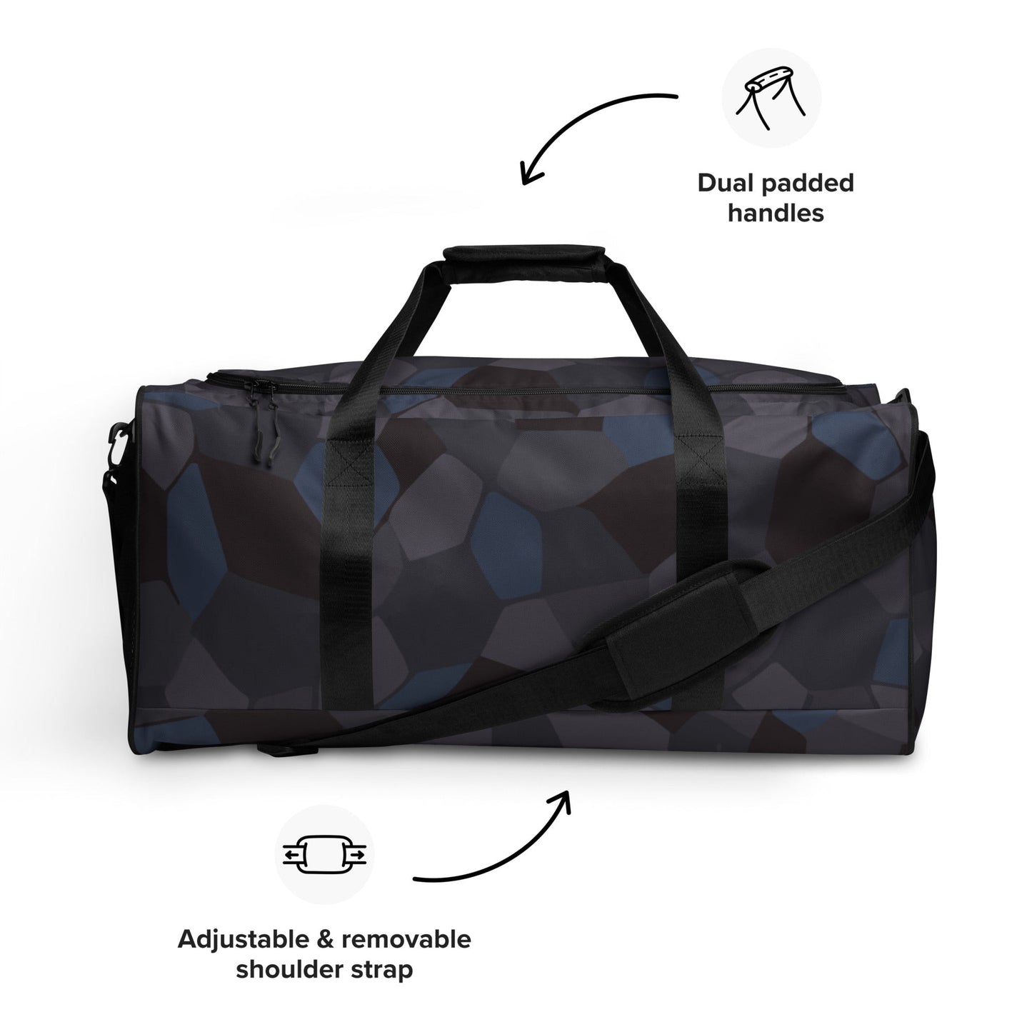German WW1 Lozenge Aircraft Night CAMO Duffle bag - Bags