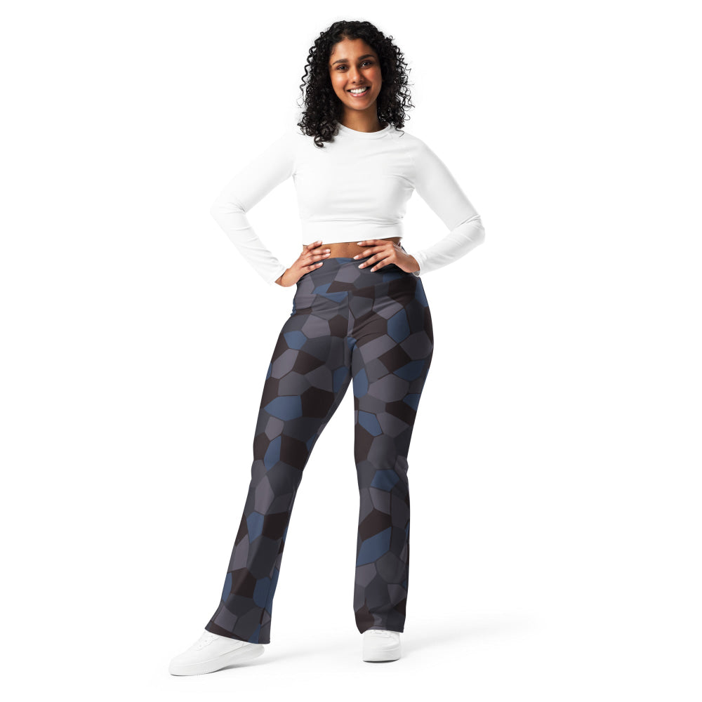 German WW1 Lozenge Aircraft Night CAMO Flare leggings - Womens Leggings