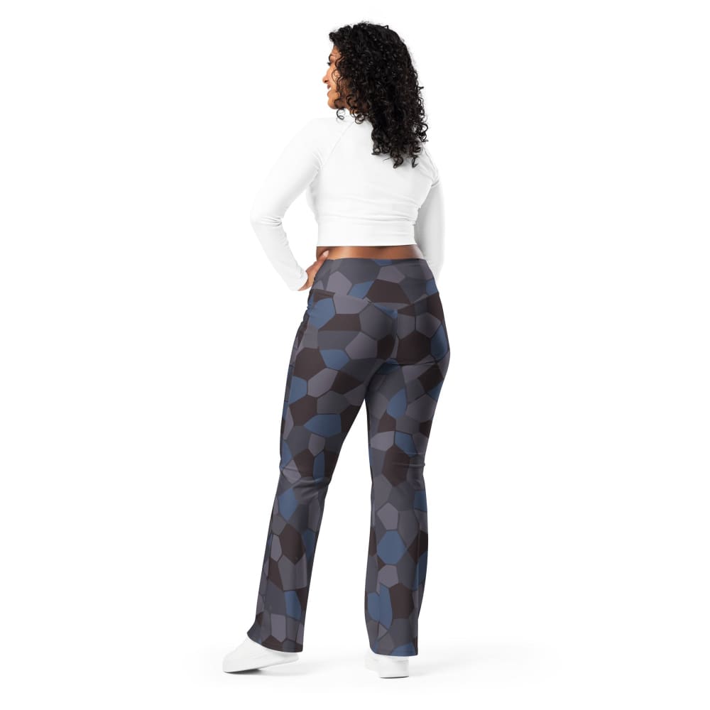 German WW1 Lozenge Aircraft Night CAMO Flare leggings