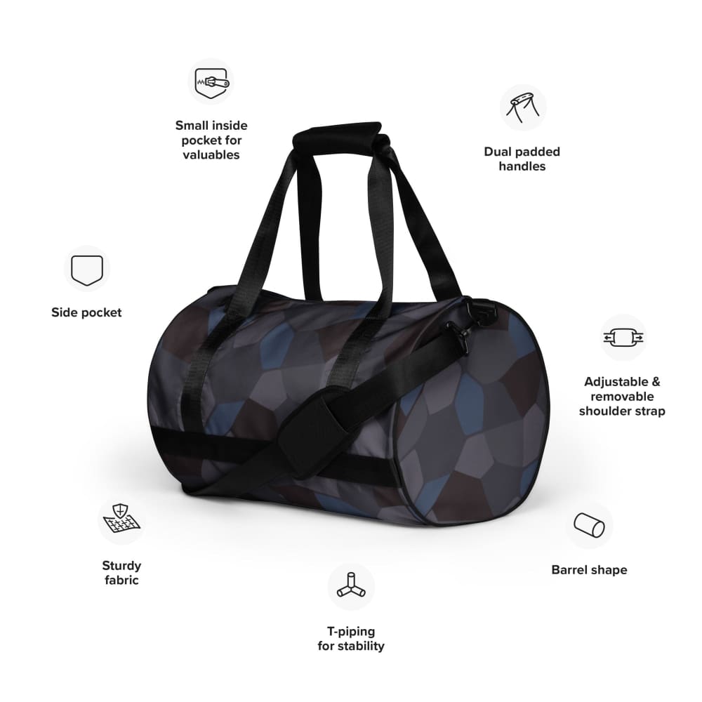 German WW1 Lozenge Aircraft Night CAMO gym bag - Gym Bag