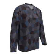 Lozenge Aircraft Night CAMO Unisex Hockey Fan Jersey