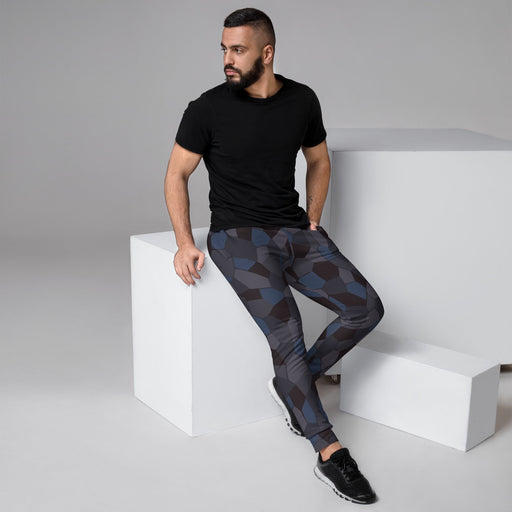Lozenge Aircraft Night CAMO Mens Joggers - XS - Men