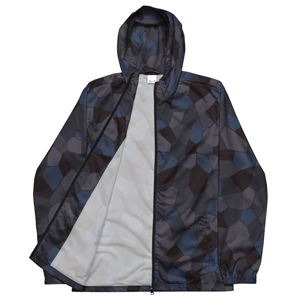 German WW1 Lozenge Aircraft Night CAMO Men’s windbreaker - Mens Windbreaker