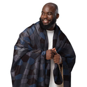 Lozenge Aircraft Night CAMO Sherpa Blanket