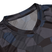 Lozenge Aircraft Night CAMO Unisex Basketball Jersey