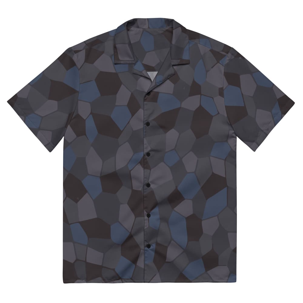 German WW1 Lozenge Aircraft Night CAMO Unisex button shirt