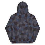 Lozenge Aircraft Night CAMO Unisex Hoodie