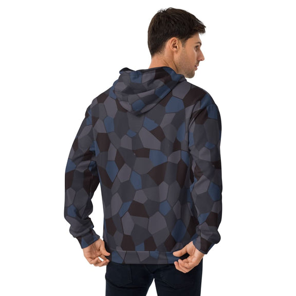 German WW1 Lozenge Aircraft Night CAMO Unisex Hoodie