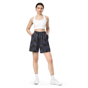 Lozenge Aircraft Night CAMO Unisex Mesh Shorts