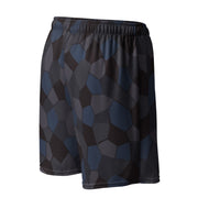 Lozenge Aircraft Night CAMO Unisex Mesh Shorts