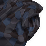Lozenge Aircraft Night CAMO Unisex Mesh Shorts