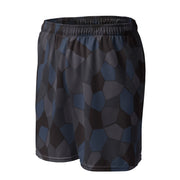 Lozenge Aircraft Night CAMO Unisex Mesh Shorts
