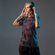 Lozenge Aircraft Night CAMO Unisex Sports Jersey