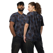 Lozenge Aircraft Night CAMO Unisex Sports Jersey - 2XS