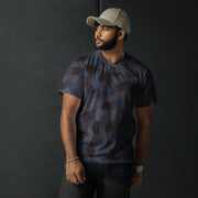 Lozenge Aircraft Night CAMO Unisex Sports Jersey