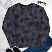 Lozenge Aircraft Night CAMO Unisex Sweatshirt