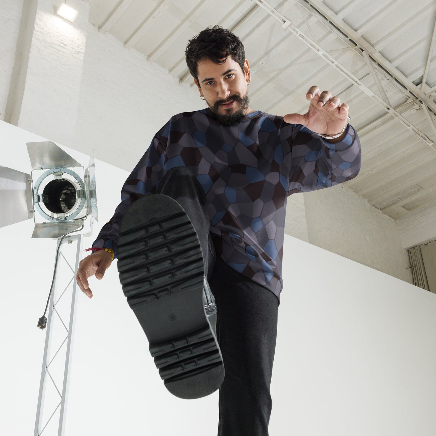 German WW1 Lozenge Aircraft Night CAMO Unisex Sweatshirt Sweatshirts