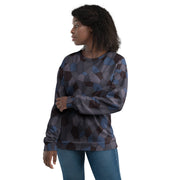 Lozenge Aircraft Night CAMO Unisex Sweatshirt