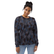 Lozenge Aircraft Night CAMO Unisex Sweatshirt