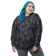Lozenge Aircraft Night CAMO Unisex Sweatshirt