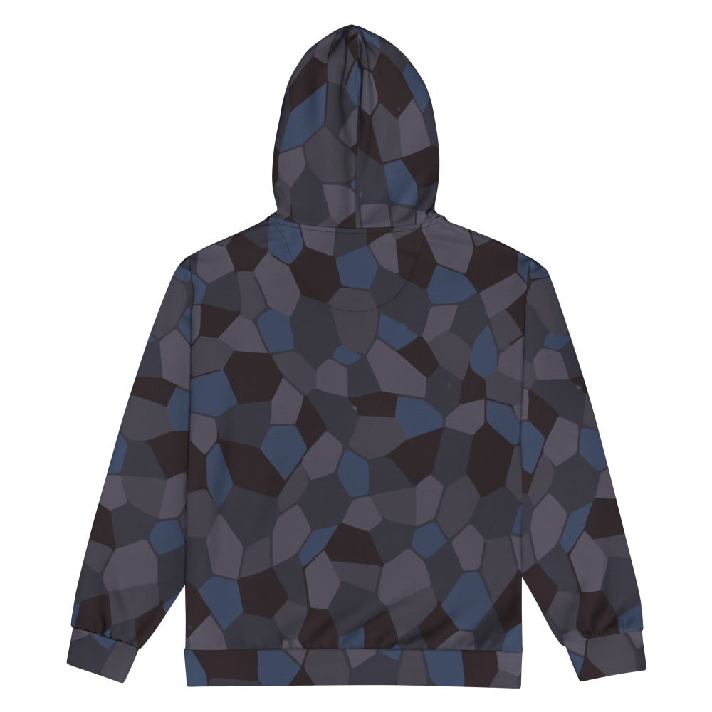 German WW1 Lozenge Aircraft Night CAMO Unisex zip hoodie - Zip Hoodie